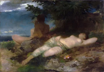 Nymph and Satyr